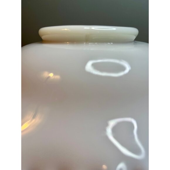 Fenton Peach Crest Round Double Crimped Bowl - Picture 10 of 11